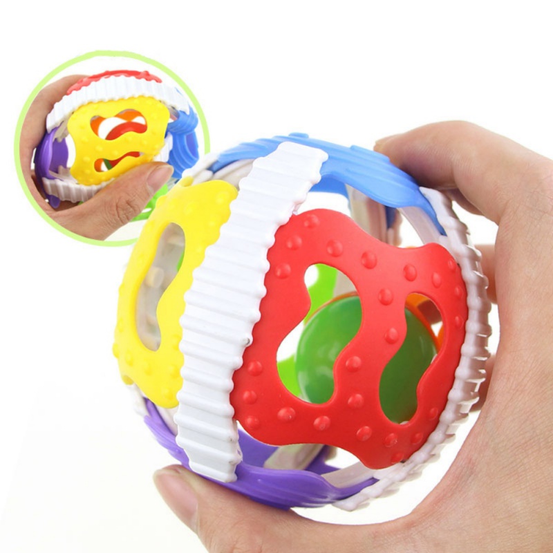Baby Rattle Activity Ball Rattles Educational Toys For Babies Grasping Ball YW 